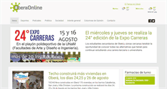 Desktop Screenshot of oberaonline.com.ar